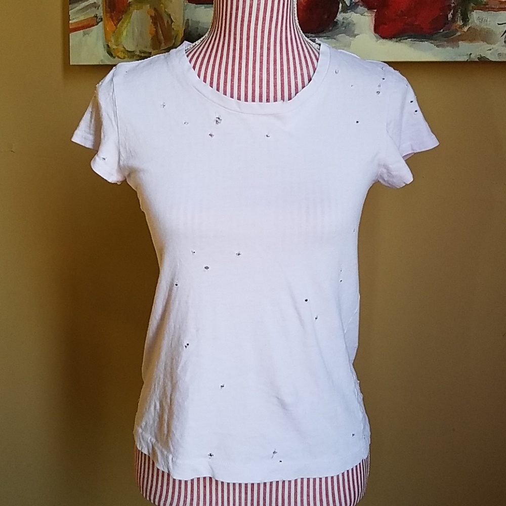 💜 Distressed Tee Shirt 💜